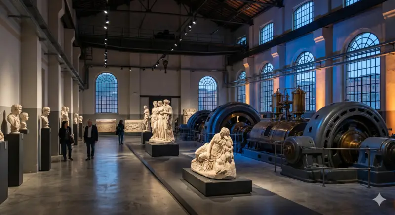 Impianti speciali poli museali Roma – Fori Imperiali, Vittoriano, Centrale Montemartini